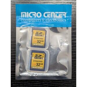 NEW INLAND 32GB SDHC Memory Cards Class 10 - Micro Center 2-Pack | Universal